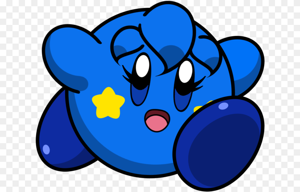 Kirby Fc 2d Kirra Run By Water Kirby Dbvlok5 Cartoon Png