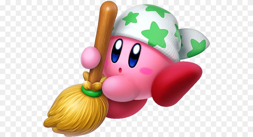 Kirby Is Cleaning Png