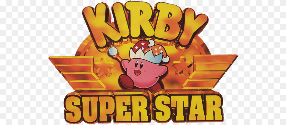 Kirby Is Drawn Slightly Differently In Kirby Super Star Logo, Dynamite, Weapon Free Transparent Png