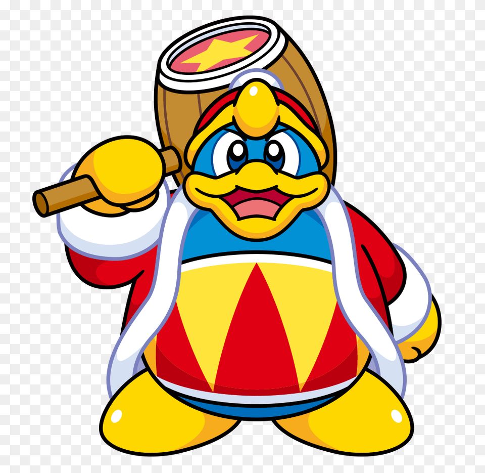 Kirby King Dedede Smiling Transparent, Dynamite, Weapon Png