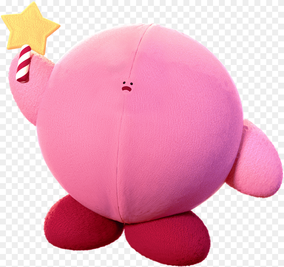 Kirby Kirby Star Rod Plush, Toy Png Image