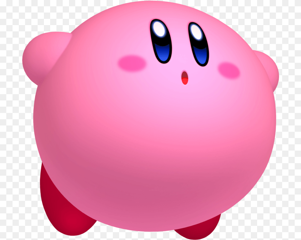 Kirby Kirby Transparent, Piggy Bank, Ball, Football, Soccer Free Png Download