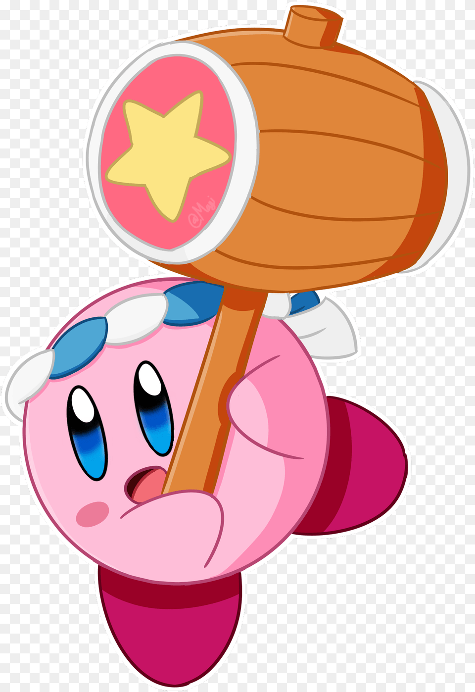 Kirby Kirby With Hammer, Toy, Rattle, Fire Hydrant, Hydrant Free Png Download