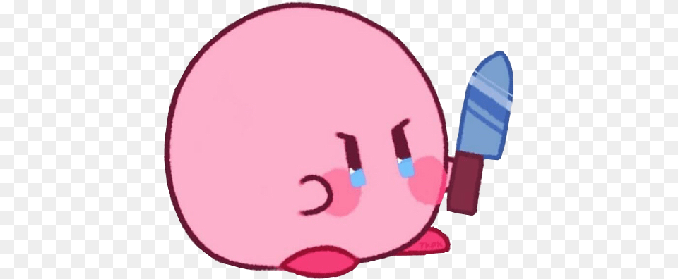 Kirby Kirbyfanart Cute Pink Game Sticker By Mae Cute Kirby, Cutlery Free Transparent Png
