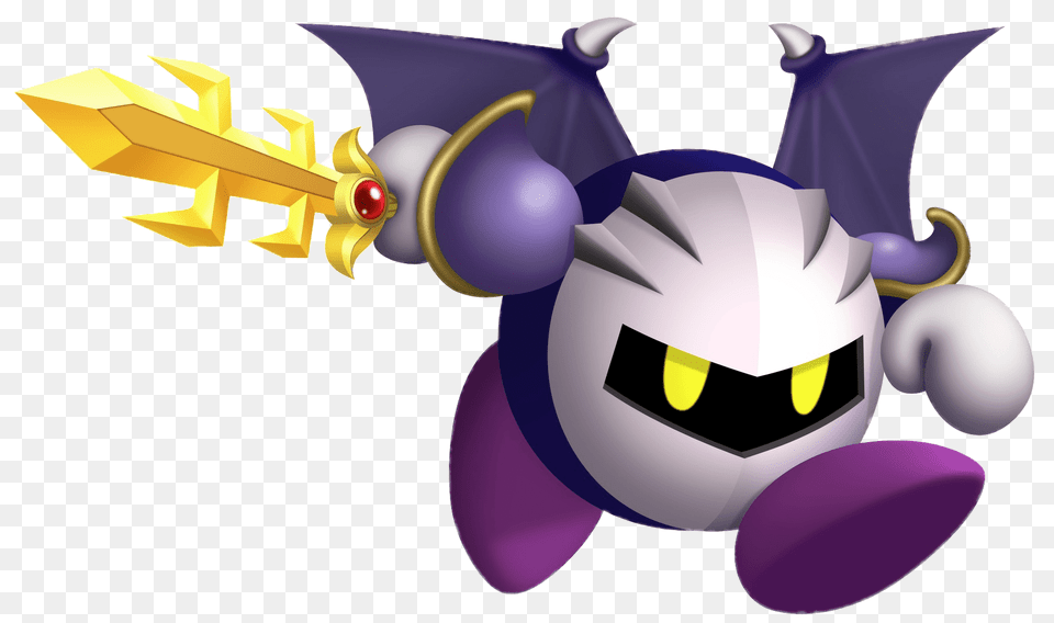 Kirby Meta Knight Running With Sword, Animal, Bee, Insect, Invertebrate Free Transparent Png