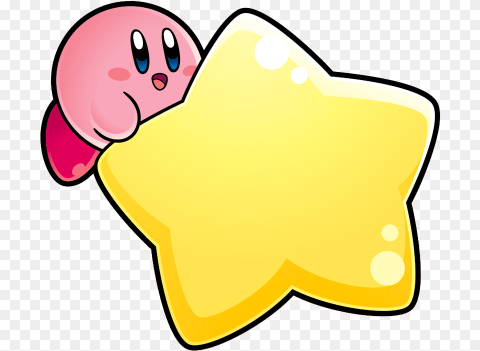 Kirby On A Star, Face, Head, Person Free Png Download