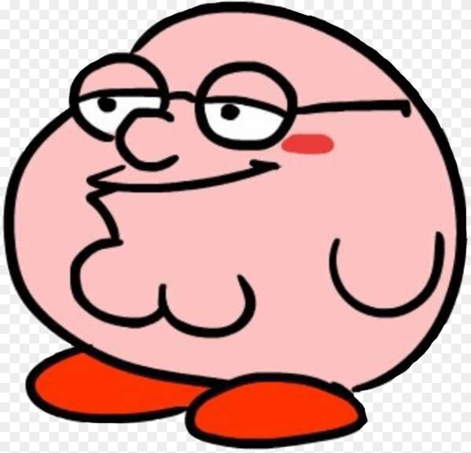 Kirby Petergriffin Freetoedit Peter Griffin Kirby, Accessories, Glasses, Racket, Ping Pong Paddle Free Transparent Png