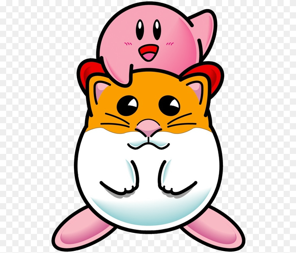 Kirby Sitting On Rick39s Shoulders Kirby Dream Land 2, Baby, Person, Face, Head Png
