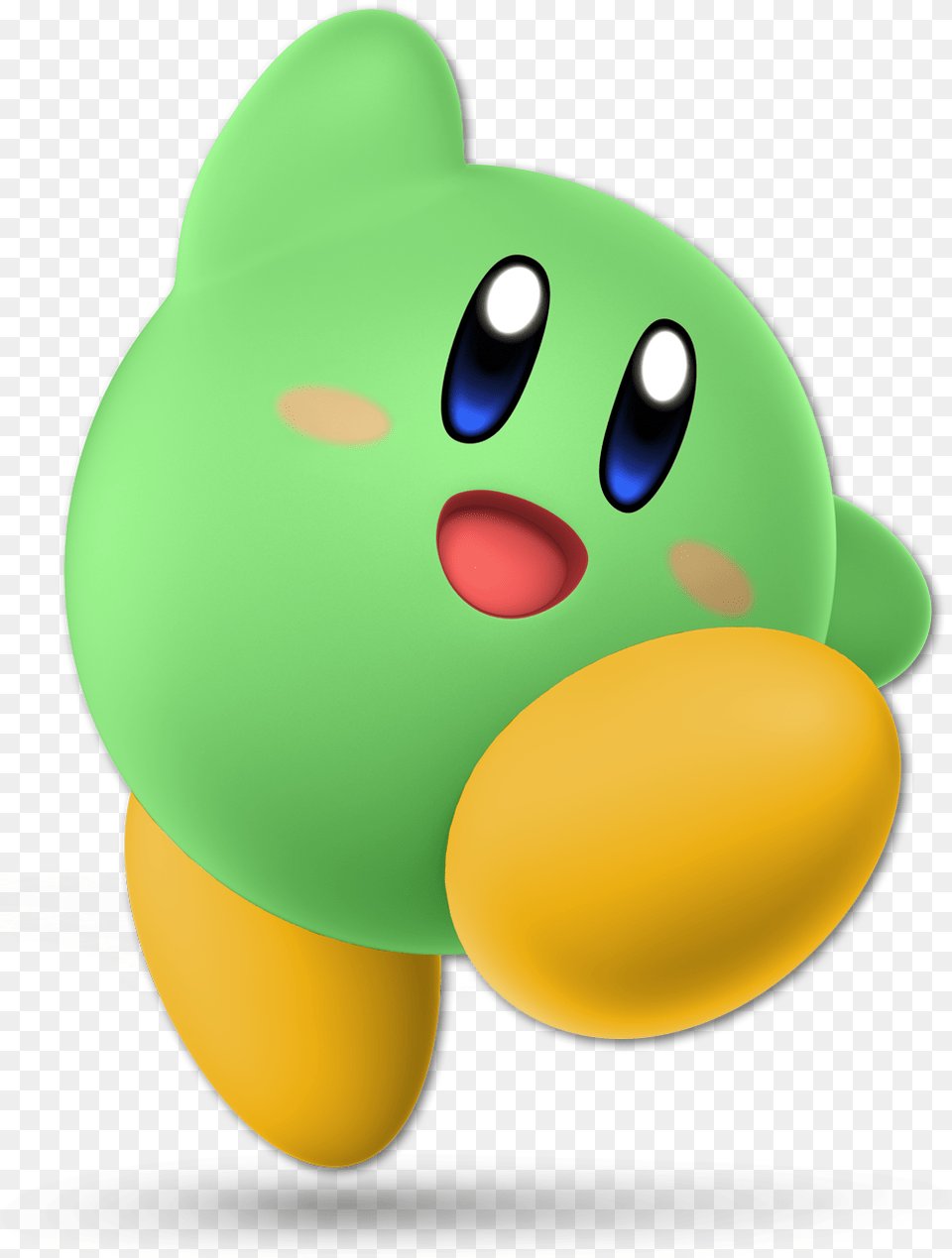 Kirby Smash Kirby Green Free Png