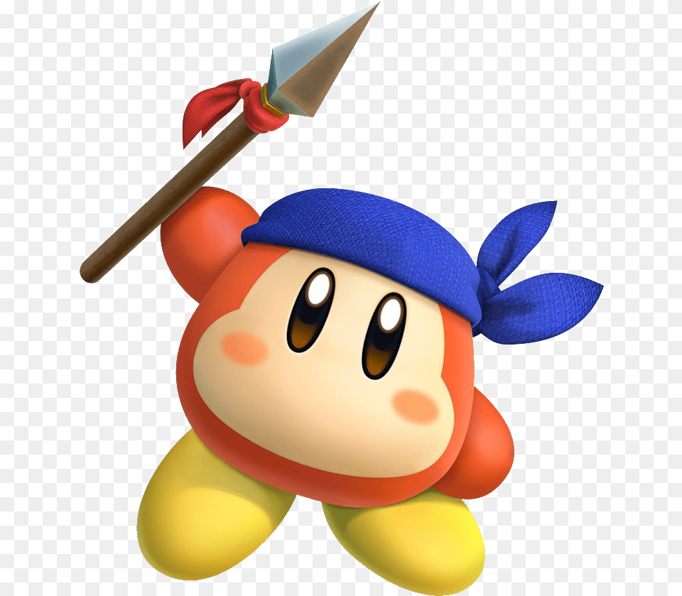 Kirby Star Allies Bandana Waddle Dee, Weapon, Toy, Face, Head Free Png Download