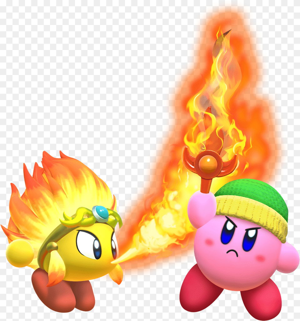 Kirby Star Allies Fire, Flame, Baby, Person Free Transparent Png