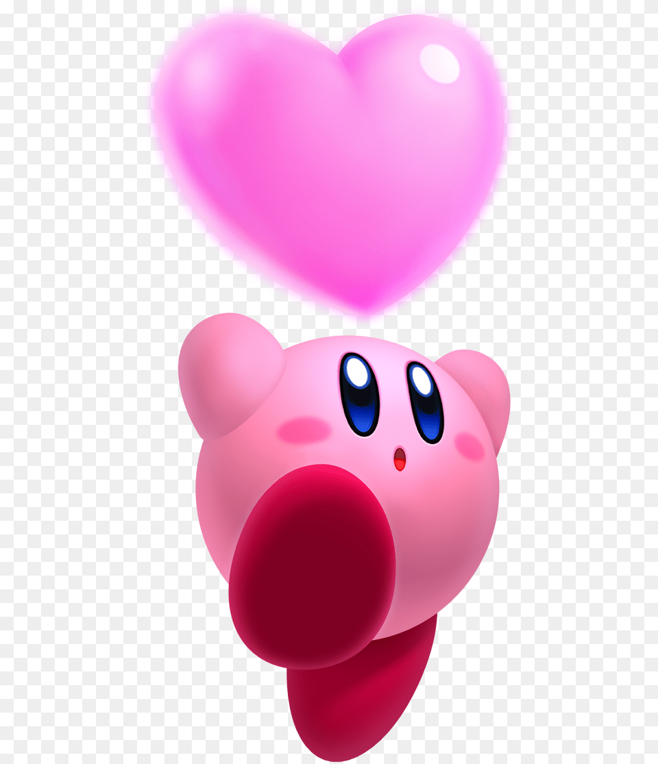 Kirby Star Allies Friend Heart, Balloon Png Image
