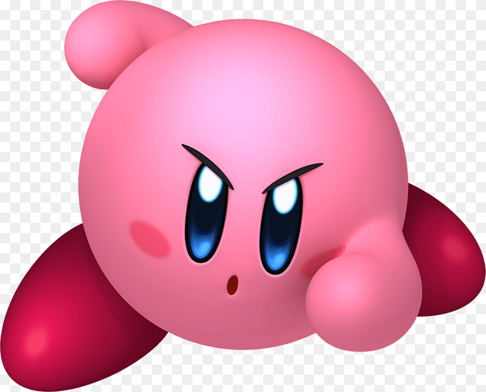Kirby Star Allies Kirby, Balloon, Plush, Toy Png Image