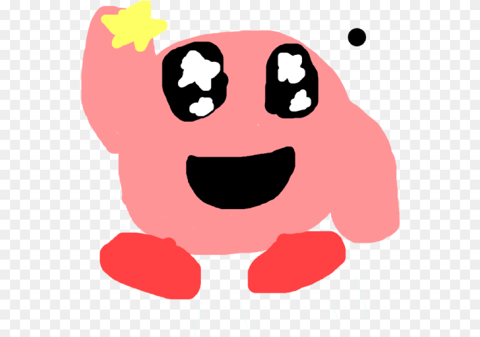 Kirby Star Jump Layer Clip Art, Plush, Toy, Baby, Person Png Image