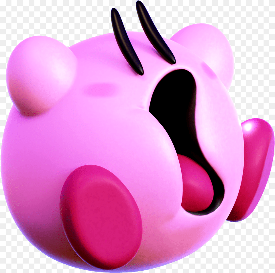 Kirby Super Star Sprites Kirby Hurt Sprite, Balloon, Piggy Bank Png
