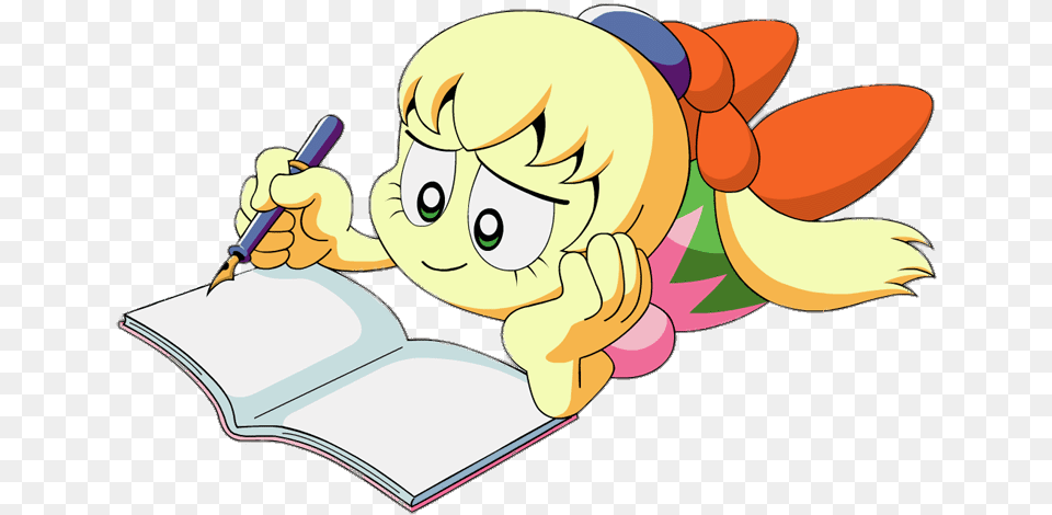 Kirby Tiff Writing Tiff Kirby Serie, Baby, Person, Book, Face Free Png Download