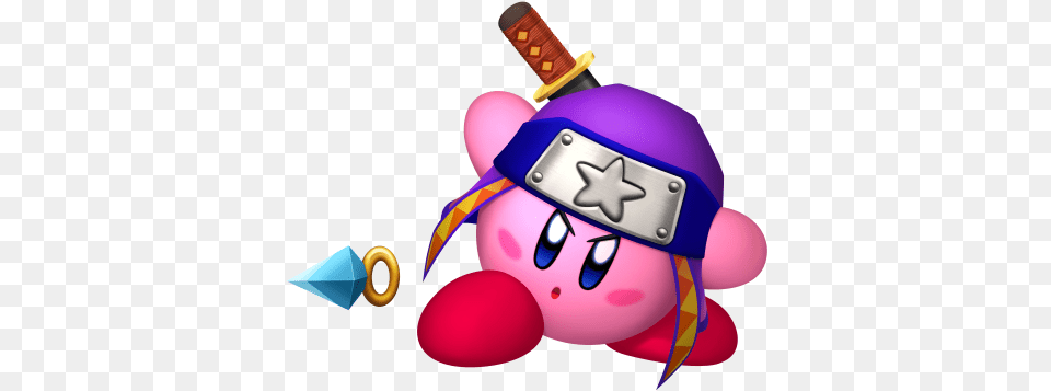 Kirby Transparent Images Ninja Kirby Return To Dreamland, Clothing, Hardhat, Helmet Png