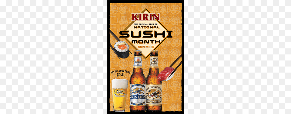 Kirin Company, Alcohol, Beer, Beverage, Lager Free Transparent Png