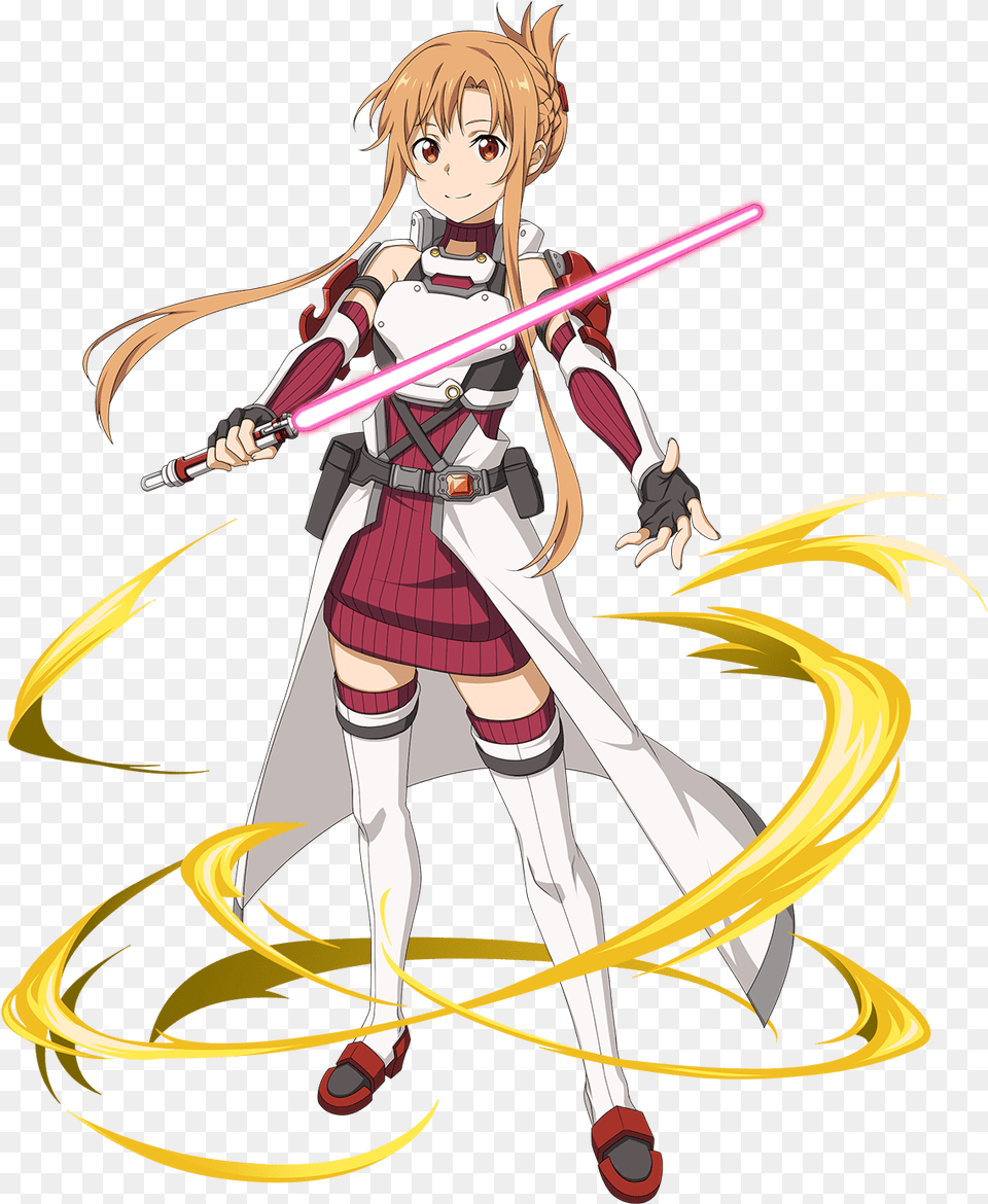 Kirito And Asuna, Book, Publication, Comics, Female Free Png