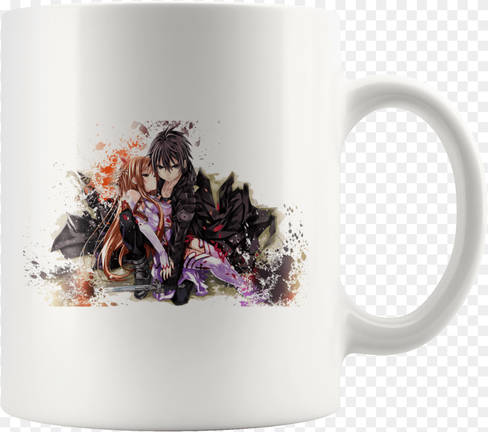 Kirito And Asuna, Cup, Adult, Person, Female Free Png