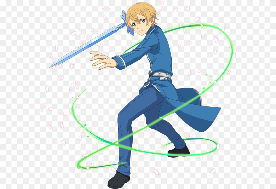 Kirito And Eugeo Are Arriving Tomorrow In Memory Defrag, Person, Head, Face, Publication Png Image