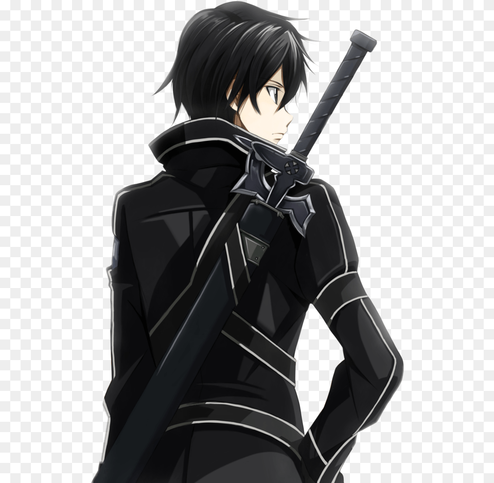 Kirito Fighting Image Kirito, Weapon, Sword, Adult, Publication Png