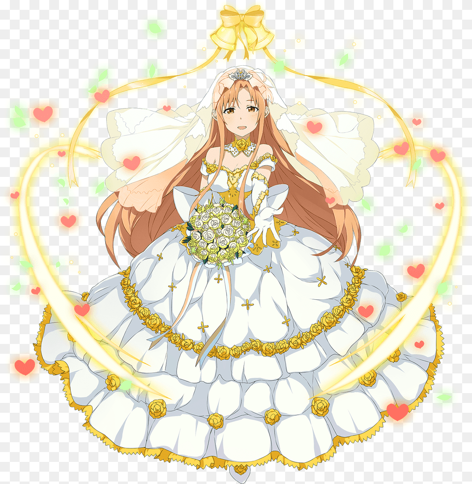 Kirito Kirigaya Sword Art Online Asuna Light Novel, Adult, Wedding, Person, Female Free Transparent Png