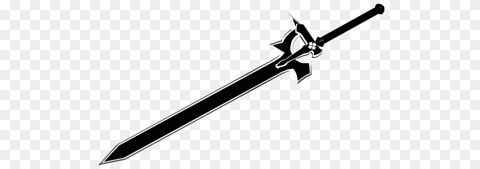 Kirito Sword Weapon, Blade, Dagger, Knife Png Image