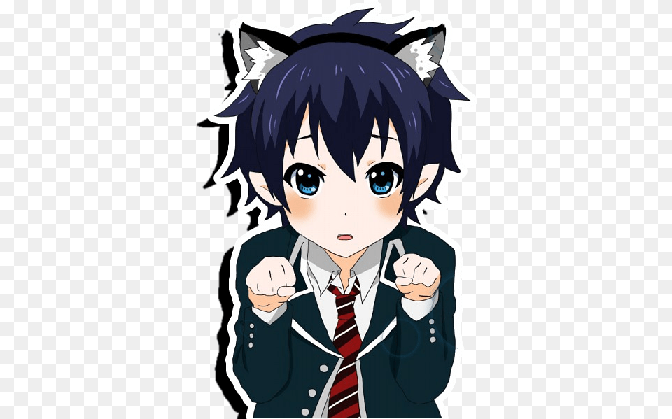 Kirito With Cat Ears, Publication, Book, Comics, Baby Png