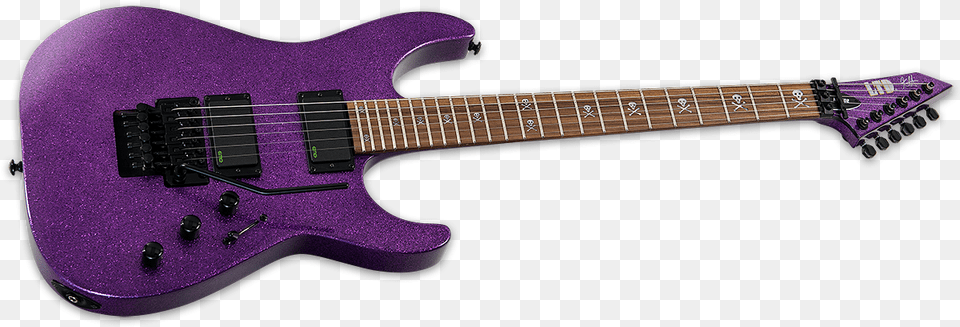 Kirk Hammett Guitar Purple, Electric Guitar, Musical Instrument, Bass Guitar Free Png