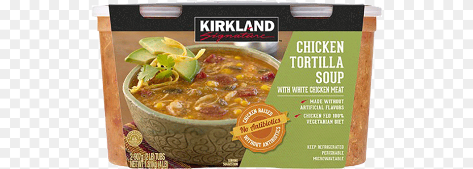 Kirkland Chicken Tortilla Soup, Curry, Dish, Food, Meal Free Png Download