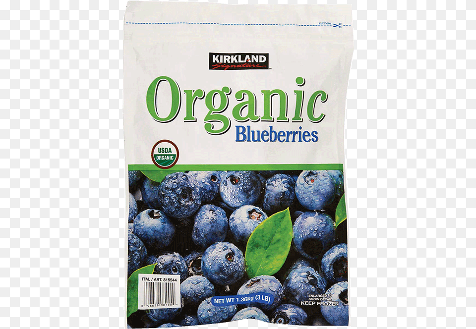 Kirkland Signature Organic Blueberries 3 Lbs U2022 Thirstyrun Kirkland, Berry, Blueberry, Food, Fruit Png Image