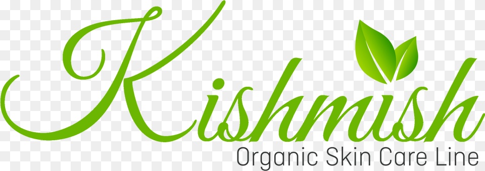 Kishmish Brand Is House Of Orgnic Skin Care Prodcuts, Green, Text, Leaf, Plant Free Transparent Png