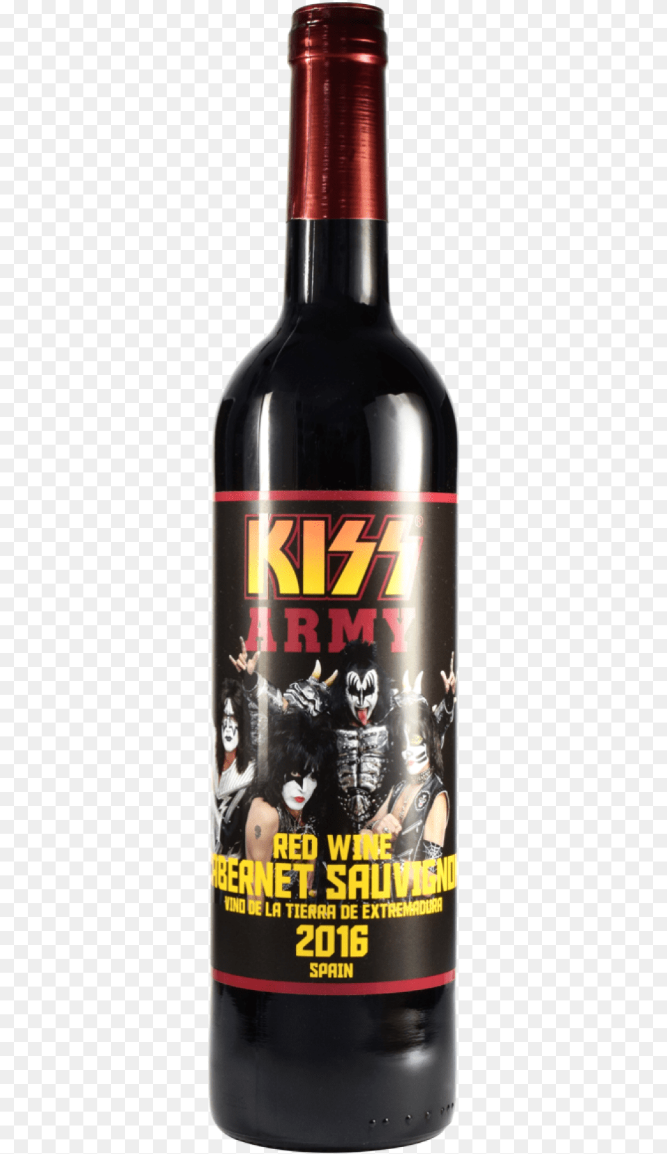 Kiss Army Kiss Wine, Alcohol, Beer, Beverage, Adult Png Image