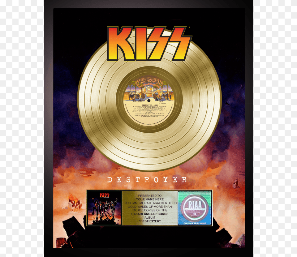 Kiss Band, Advertisement, Poster, Disk, Dvd Free Png