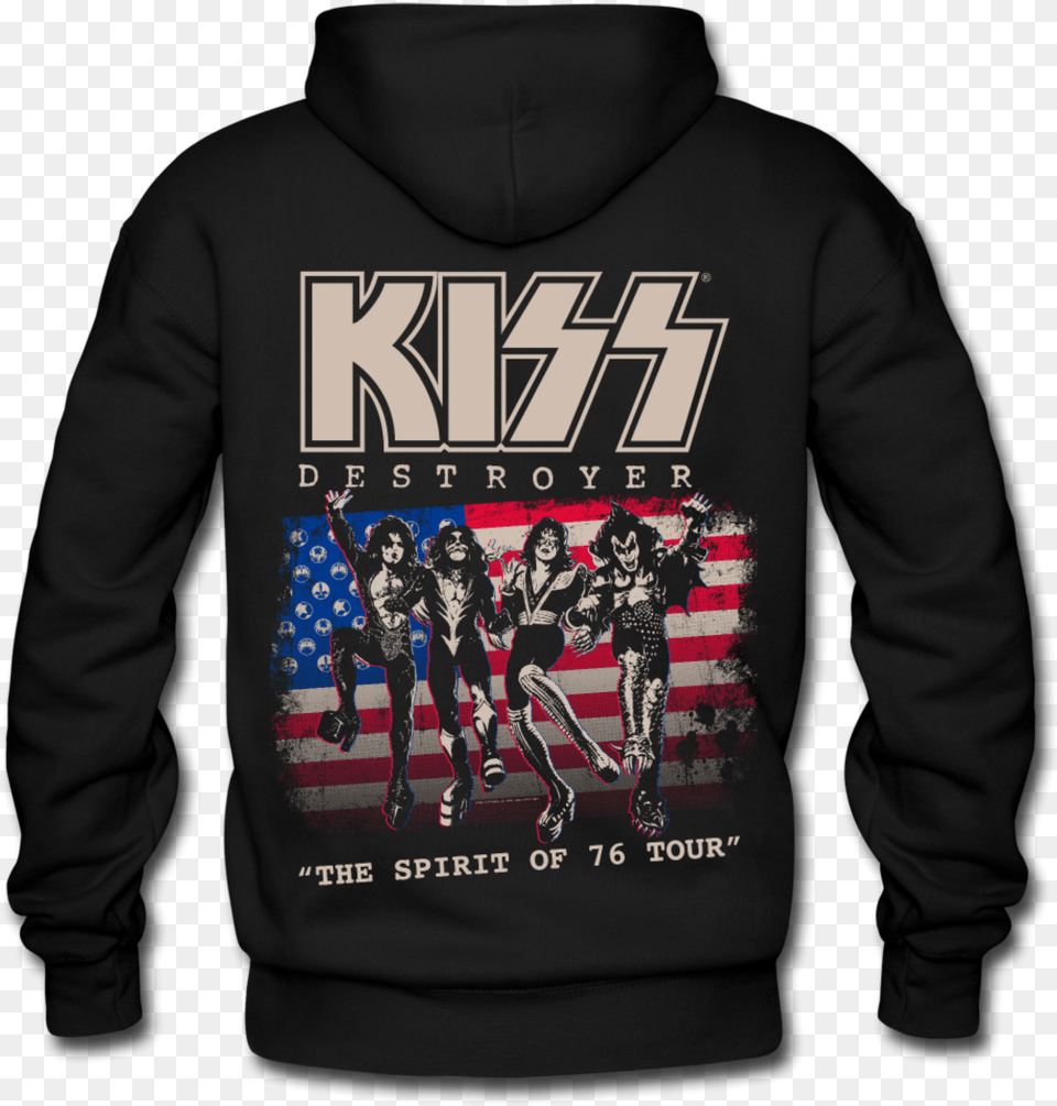 Kiss Band Pullover Hoodies Download Kiss Destroyer Spirit Of, Knitwear, Clothing, Sweatshirt, Sweater Free Png