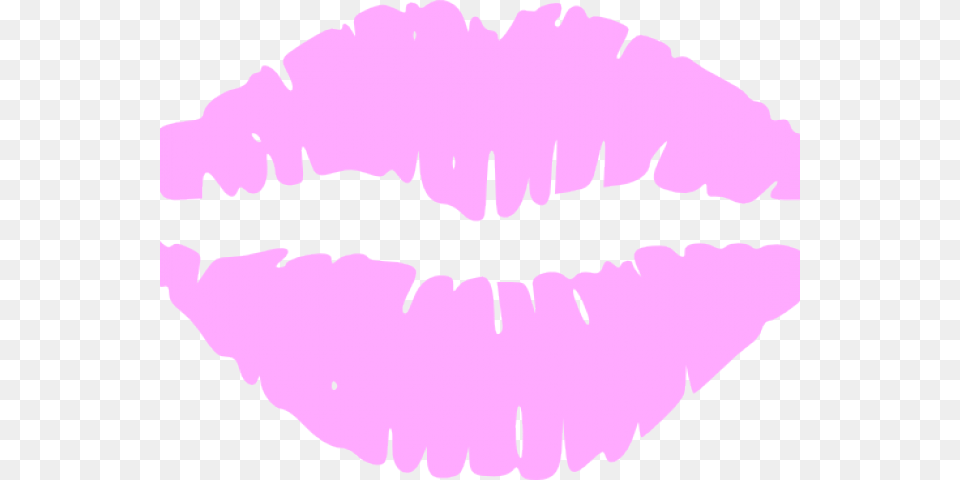 Kiss Clipart Light Pink Lip Lips Clip Art, Body Part, Mouth, Person, Teeth Free Png Download