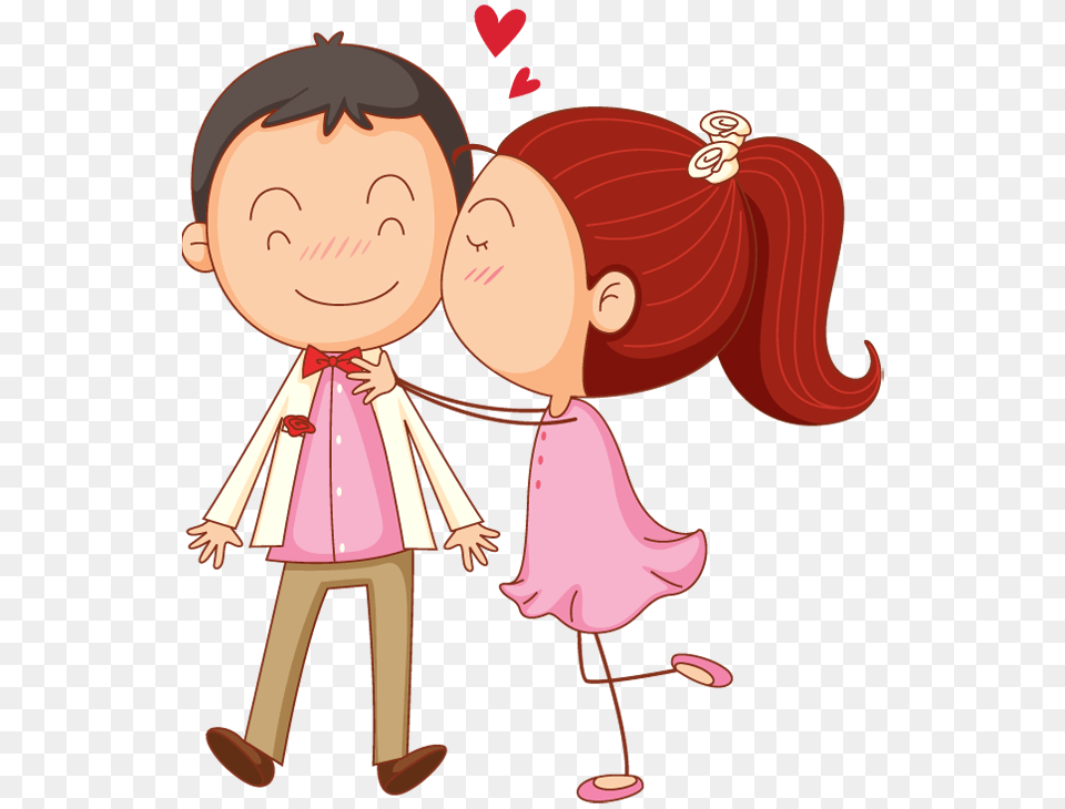 Kiss Clipart Man Woman, Person, Face, Head, Adult Png Image