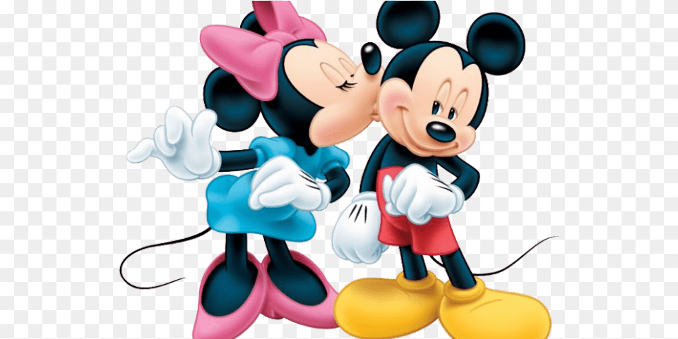 Kiss Clipart Mickey Minnie 10 1024 X 768 Dumielauxepices Imagenes De Disney Mickey Y Minnie, Cartoon, Toy Free Png