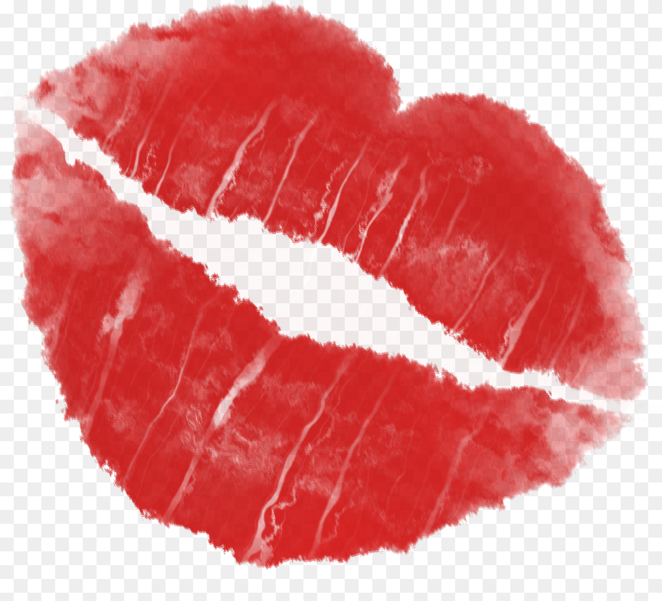 Kiss Clipart Puckered Lip Lipstick Print Background, Flower, Leaf, Petal, Plant Free Transparent Png