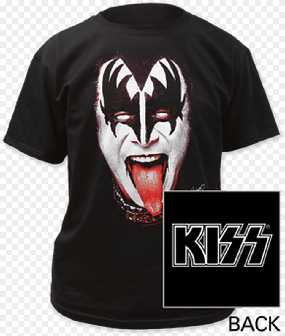 Kiss Demon T Shirt, Clothing, T-shirt, Adult, Male Free Png Download