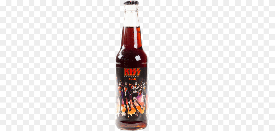 Kiss Destroyer Cola, Alcohol, Beer, Beverage, Bottle Free Transparent Png