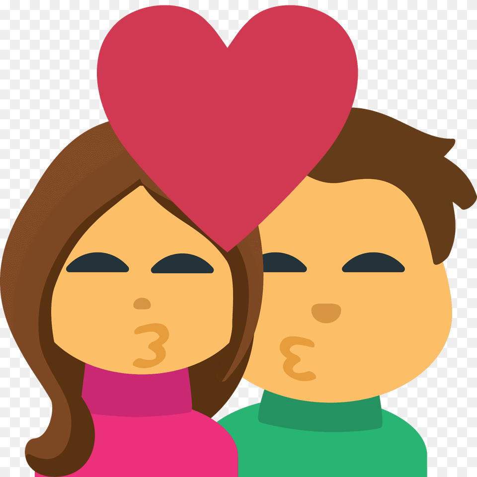 Kiss Emoji Clipart, Baby, Person, Face, Head Free Png Download