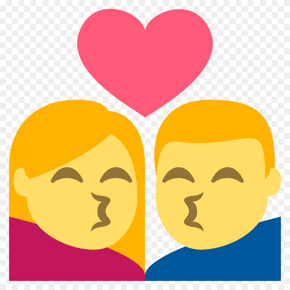 Kiss Emoji Clipart, Face, Head, Heart, Person Png