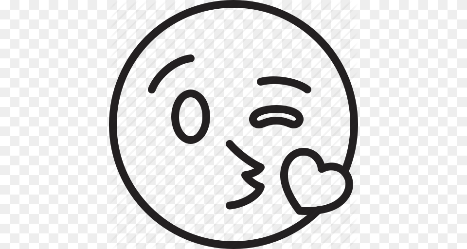 Kiss Emoji Drawing Clipart Emoticon Emoji Clip Art, Text, Home Decor Free Transparent Png