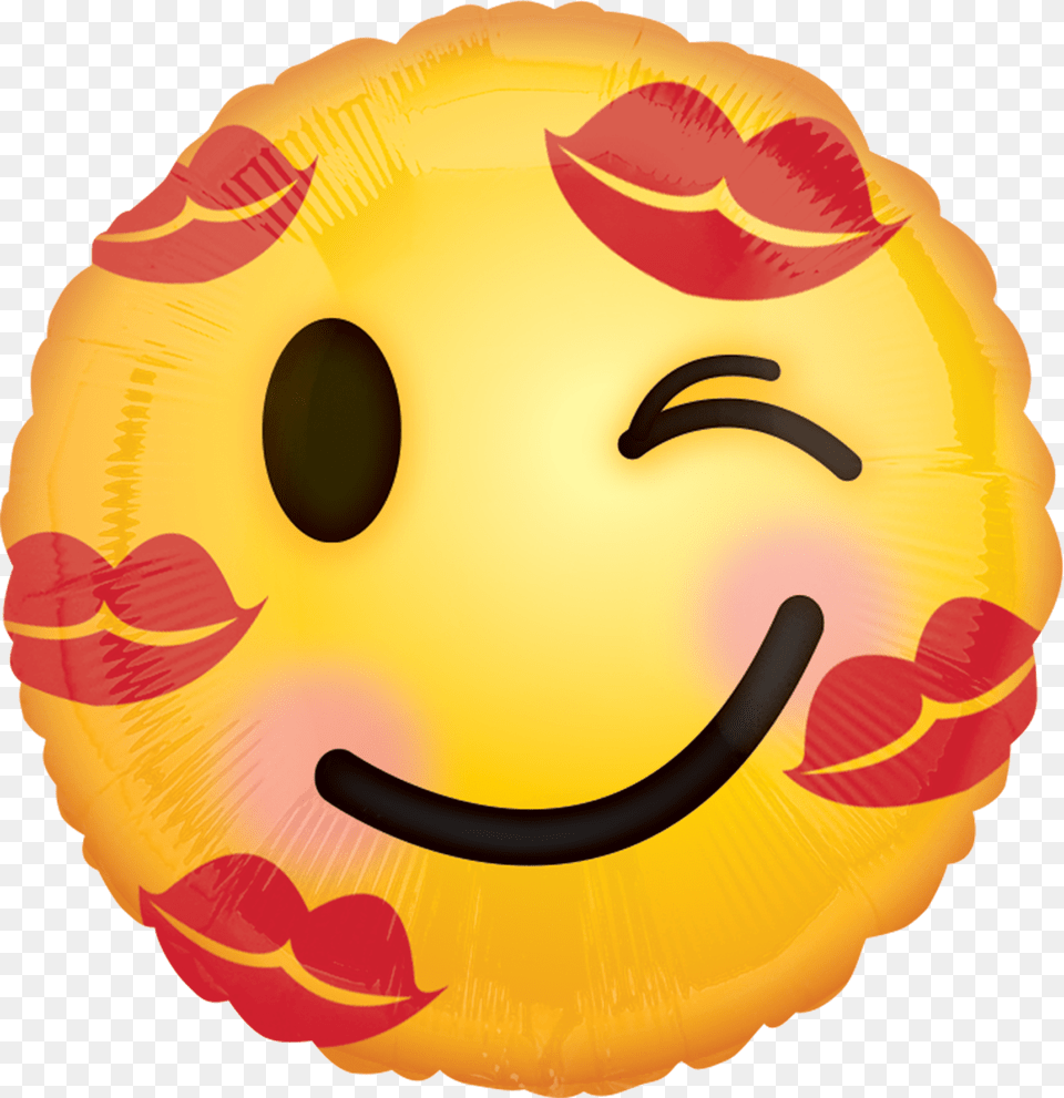 Kiss Emoticons Balloon, Person, Face, Head, Outdoors Free Png Download