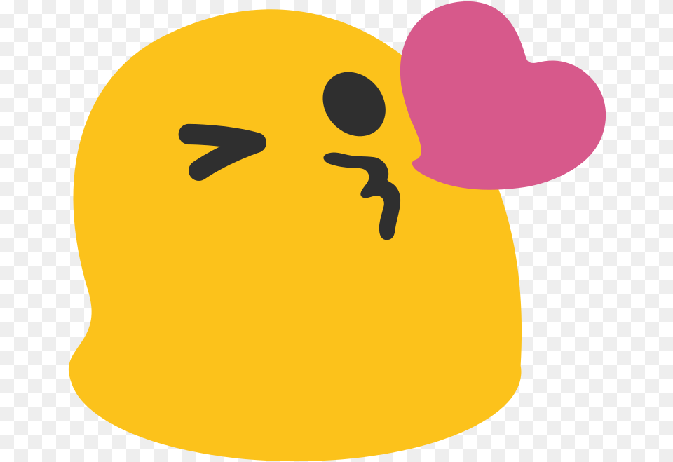 Kiss Heart Emoji Android Blow Kiss Emoji Free Transparent Png