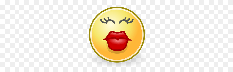 Kiss Lips Clip Art, Badge, Logo, Symbol, Disk Free Png Download