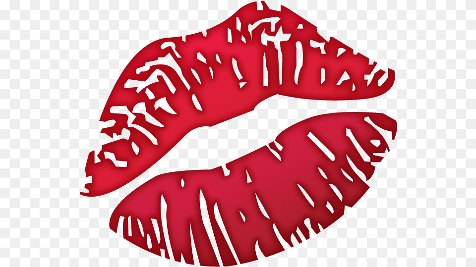Kiss Lips Emoji, Body Part, Mouth, Person, Cosmetics Png Image