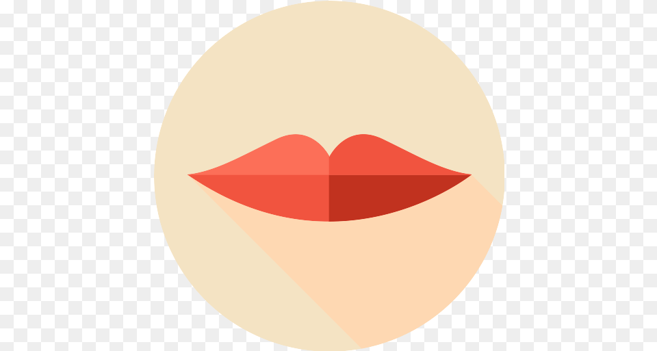 Kiss Lips Icon Circle, Cosmetics, Lipstick, Person, Mouth Free Transparent Png